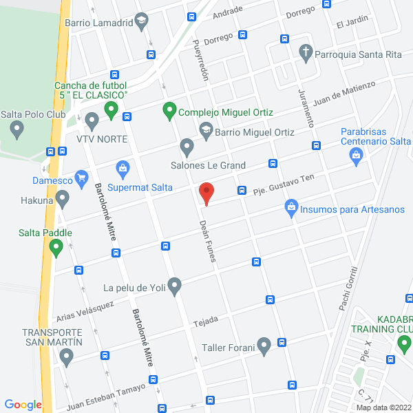Map of El Sol