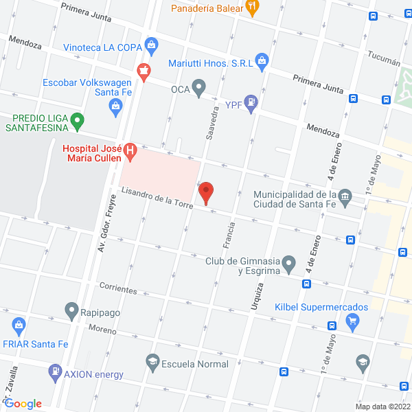 Map of Butti Trapani Mariana