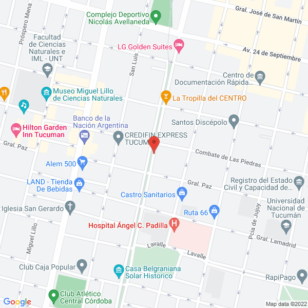 Map of Consultorio Odontologico