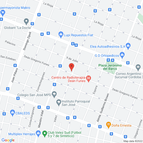 Map of Angel Talavera