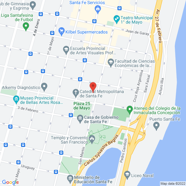 Map of Consultorios Odontologicos Od Di Stefano M - Od Medrano F