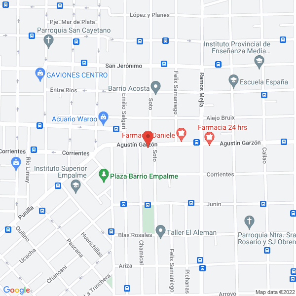 Map of Mario a Roman