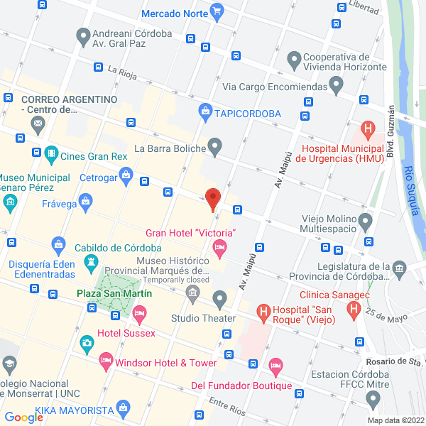 Map of Consultorio Odontologico