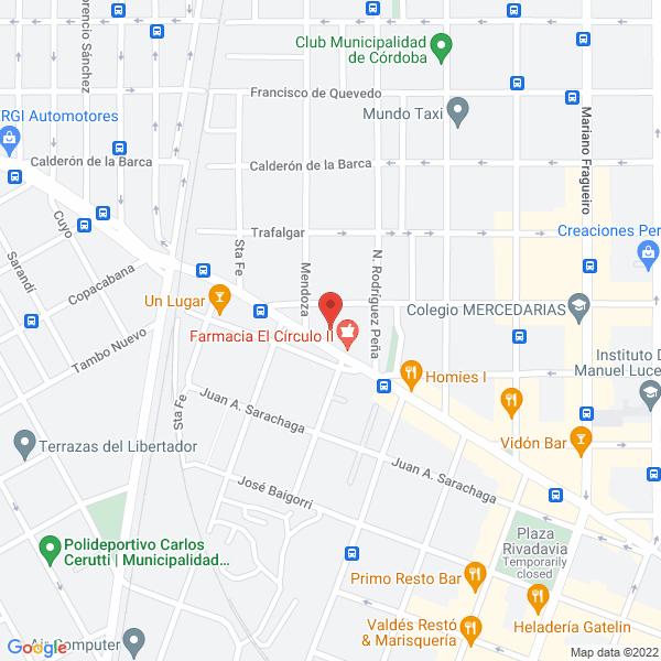 Map of Higa Santiago