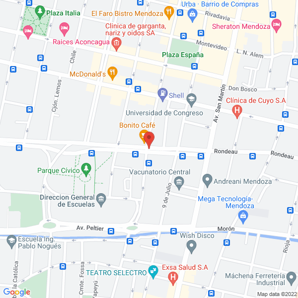 Map of O.S.I.M.