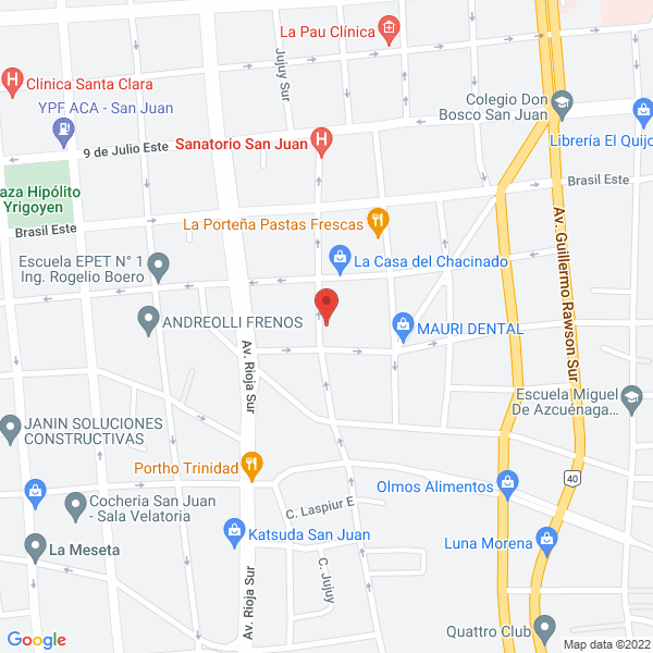 Map of Mauricio Imparado Neumaticos