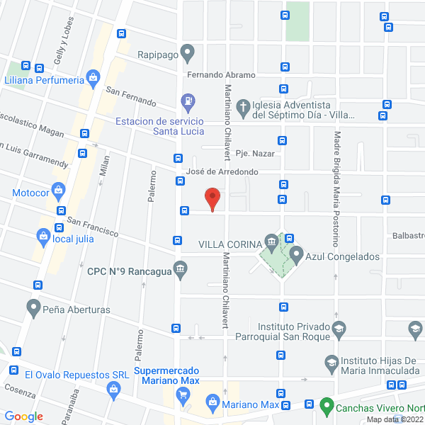 Map of Maccio Neumaticos