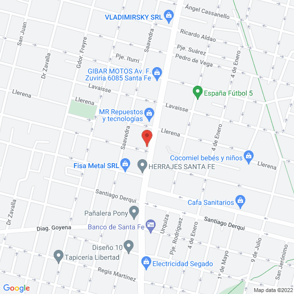Map of Neumaticos Avenida