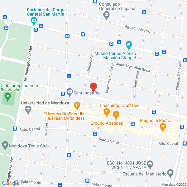 Map of Lf Vial