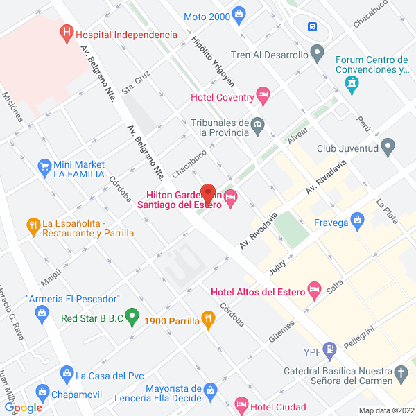 Map of Inversiones Inmobiliarias