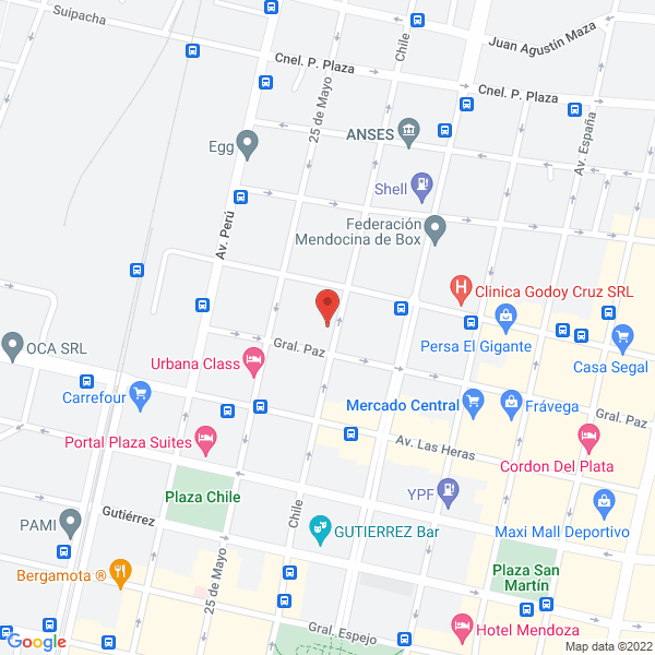 Map of Vera Jose R