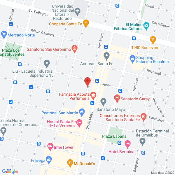 Map of Milesi Rodolfo R Cardiologo