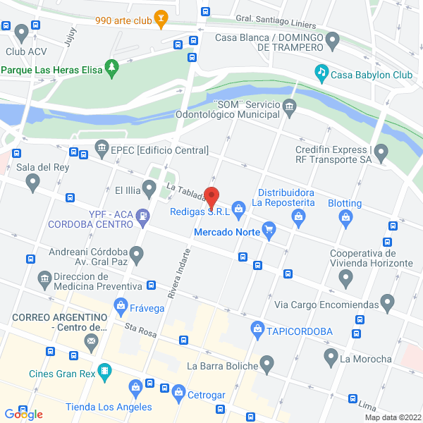 Map of Almeida y Asociados