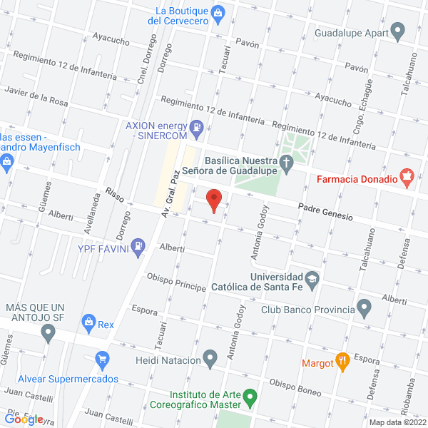 Map of Coemyc SA