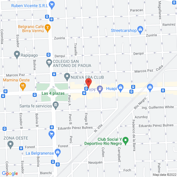 Map of Rullo