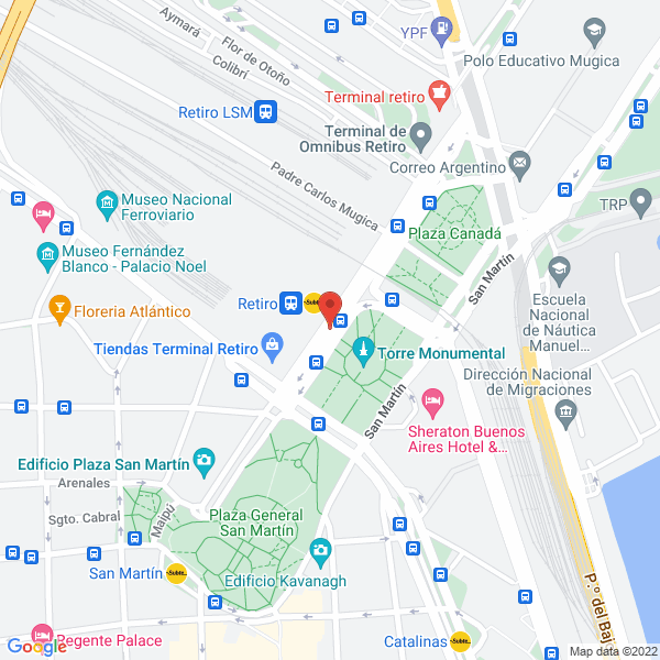 Map of Grupo Ct SA