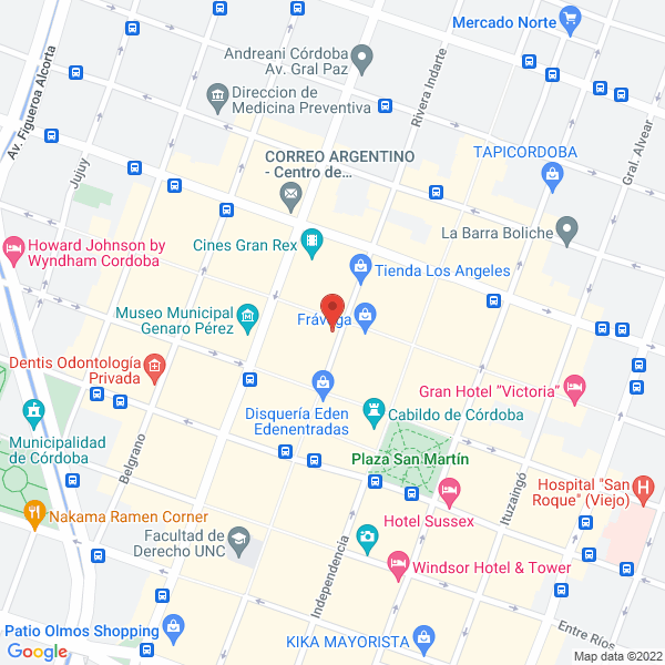 Map of El Emporio