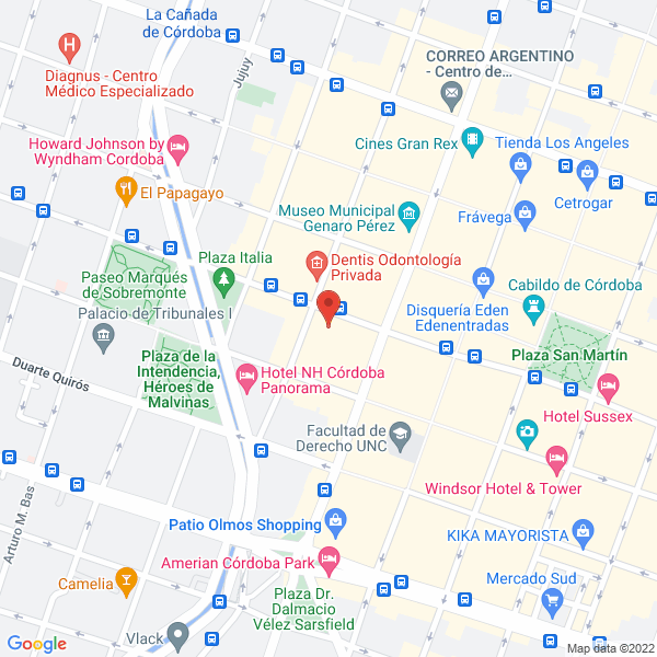 Map of Libreria Dilan