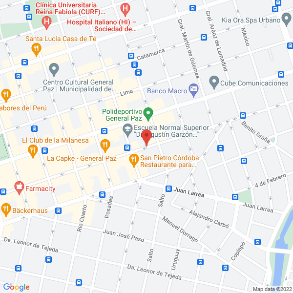 Map of El Estudiante
