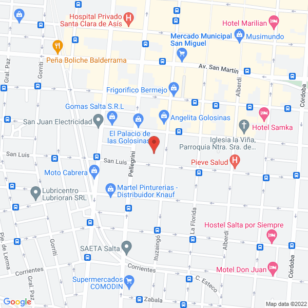 Map of Aldo Lisi - Mayorista Articulos de Libreria y Papeleria