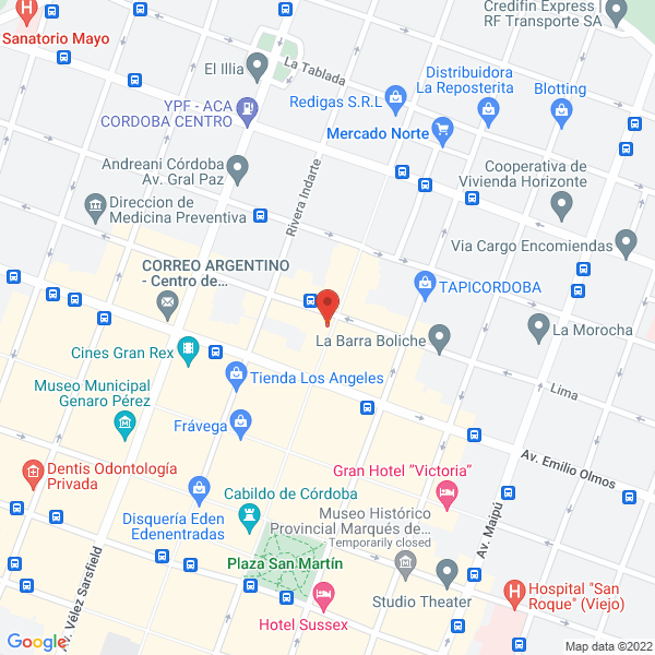 Map of Nouvelle