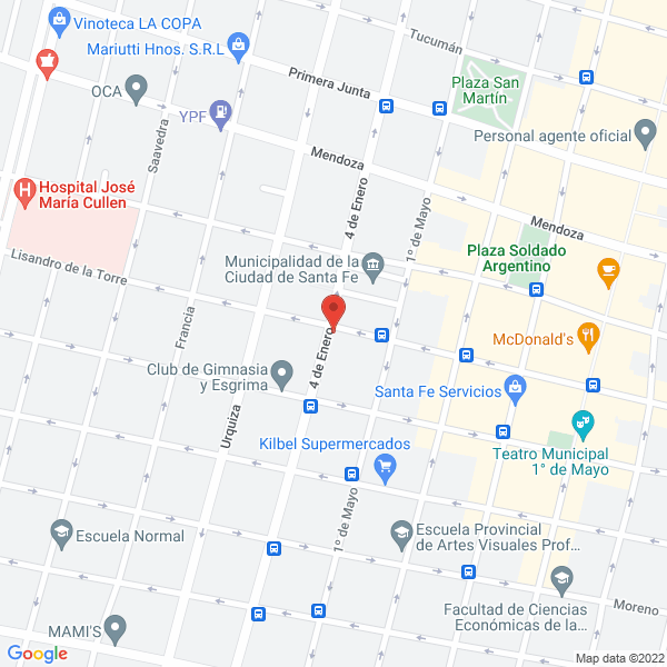Map of Laboratorios Bernabo SA