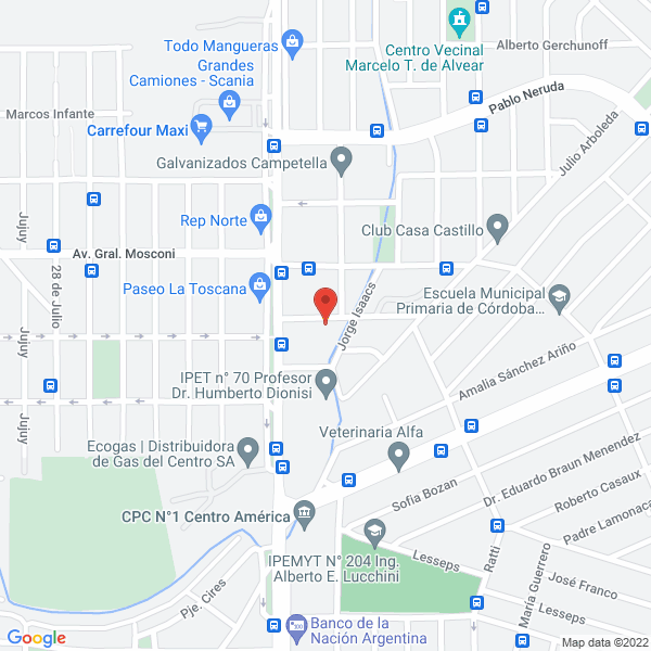 Map of Kiosco Monica Giannina