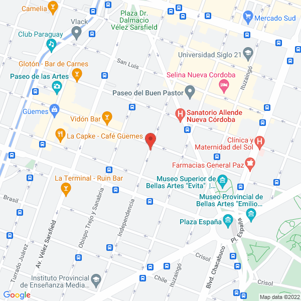 Map of Kiosco el Gringo
