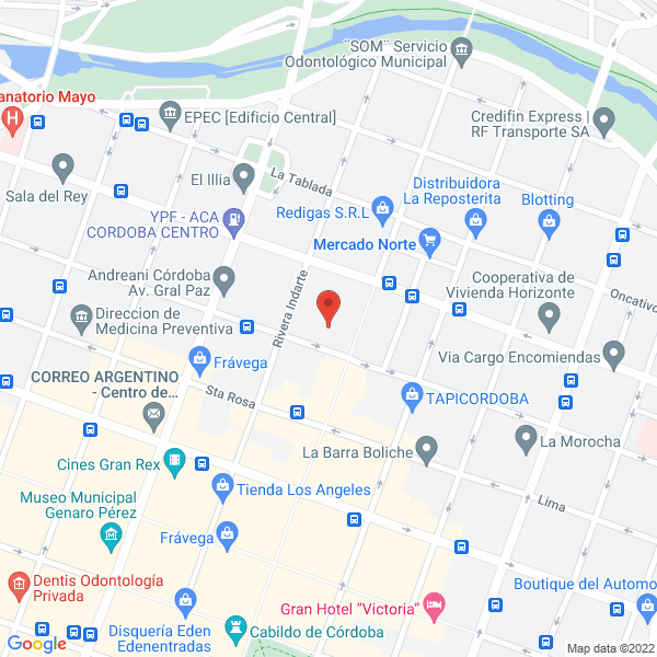 Map of Villarreal Ana Maria