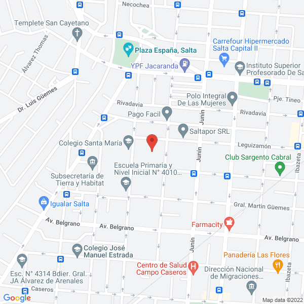 Map of Kinesiologia & Fisioterapia