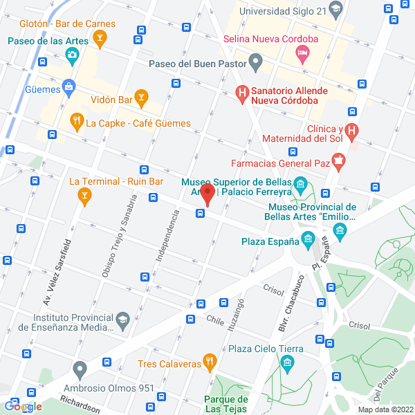 Map of Juan Fiorello