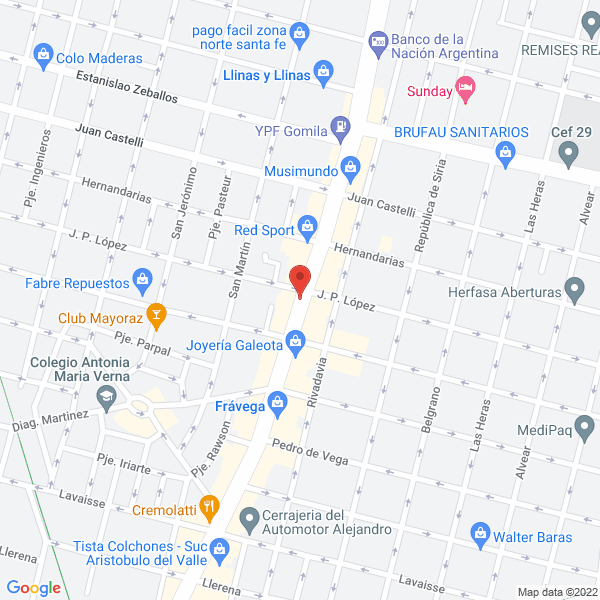 Map of Joyeria Pietras