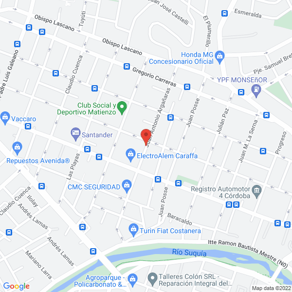 Map of Amuptra - Asociacion para Talleres Mecanicos