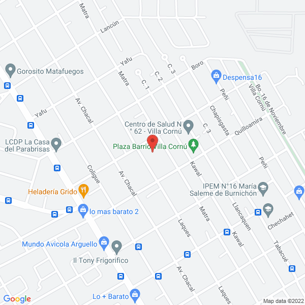 Map of Celsius Instituto Tecnico de Oficios - Aire Acondicionado