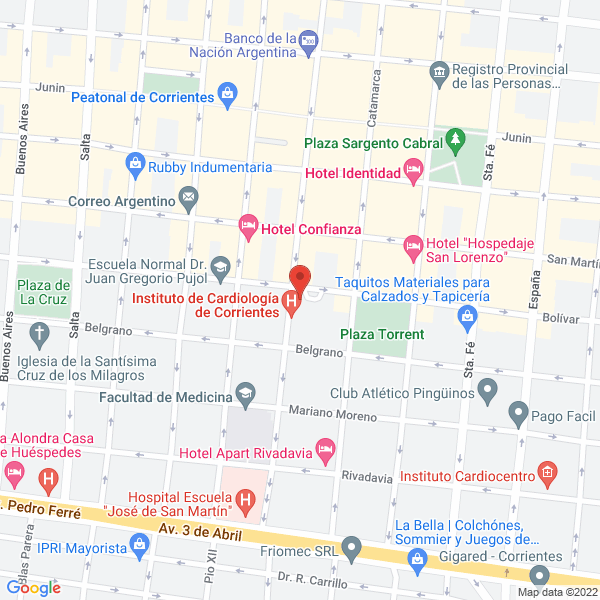Map of Instituto Nuevo Siglo