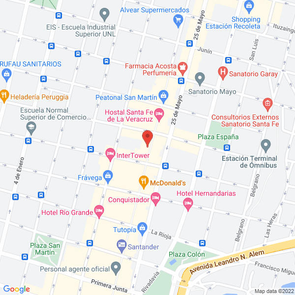Map of Ministerio de Gobierno y Reforma del Estado