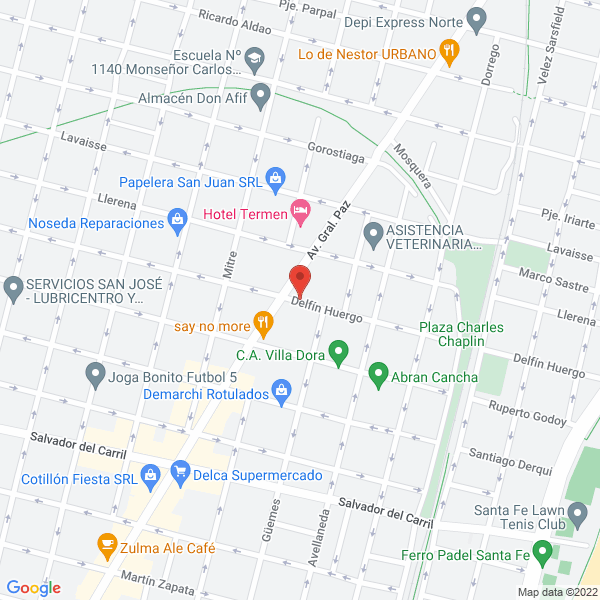 Map of Alicandro - Servicios Inmobiliarios