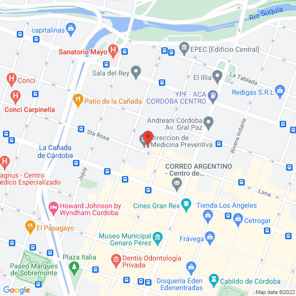 Map of Merguerian Asesoramientos Inmobiliarios