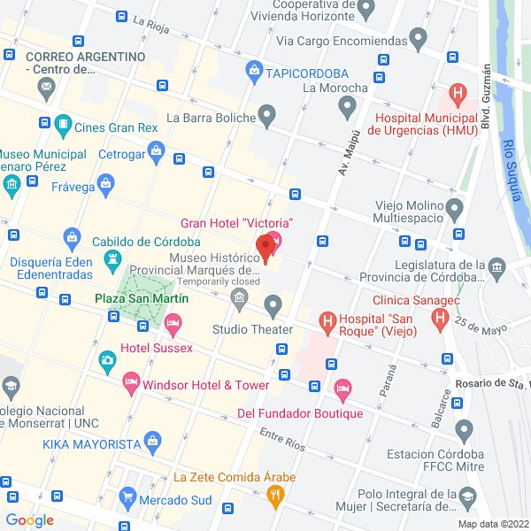 Map of Inmobiliaria Signorelli - Negocios Inmobiliarios