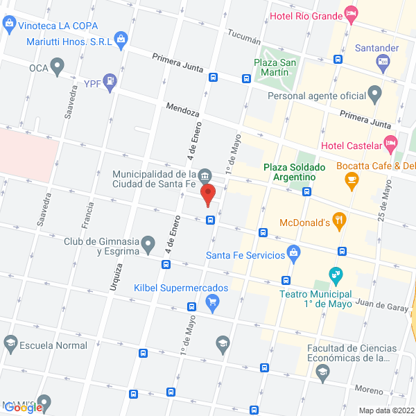 Map of Pedro Marelli Inmobiliaria