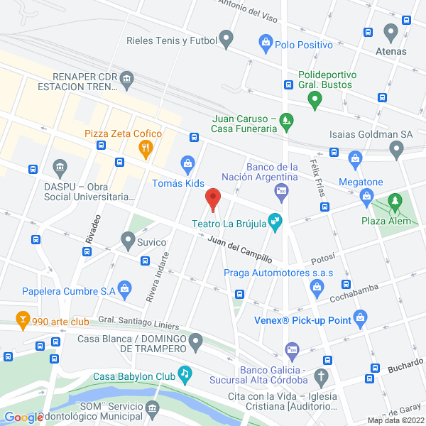 Map of Inmobiliaria Mb Ferrer