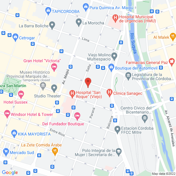 Map of Antonio Dutto - Gestion Inmobiliaria