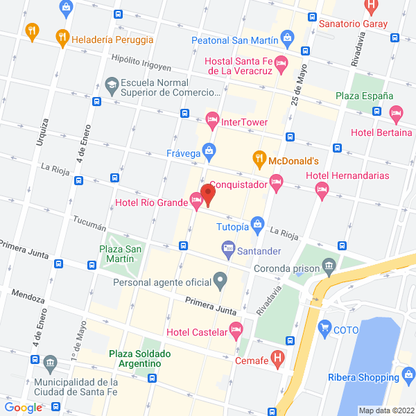 Map of Georgina Morla Propiedades