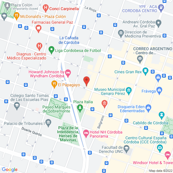 Map of Garcia Sagues Inmobiliaria