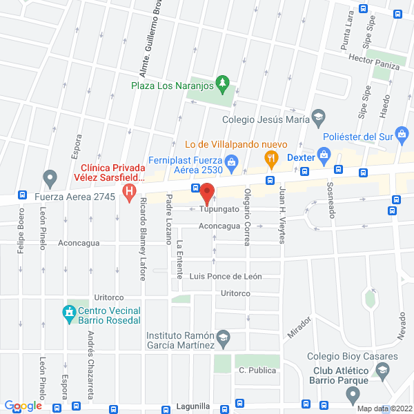 Map of Mariano Manchento