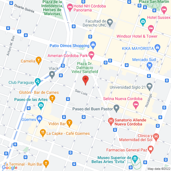 Map of Aldo Peppino SRL Inmobiliaria