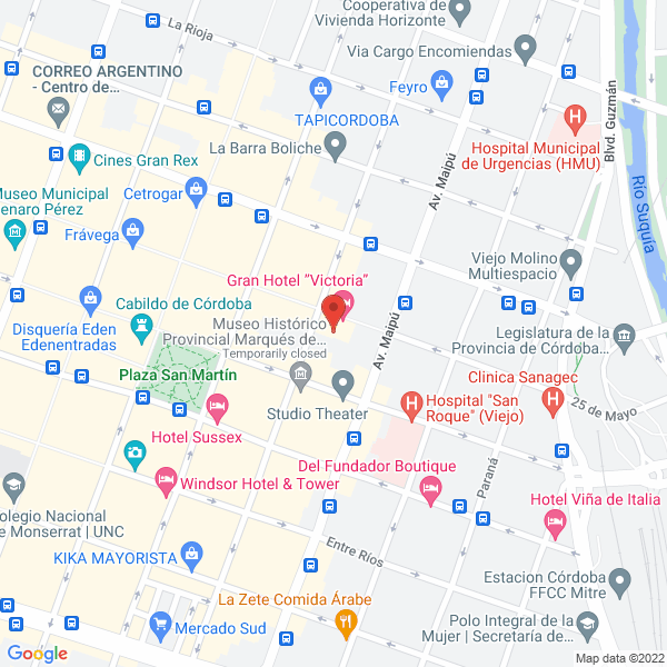 Map of Signorelli Negocios Inmobiliarios