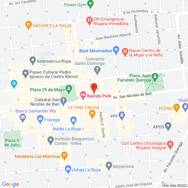 Map of Alae - Serv Inmobiliarios - Financieros