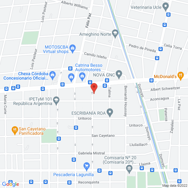 Map of Grupo Barrios Inmobiliaria Estudio Juridico y Gest