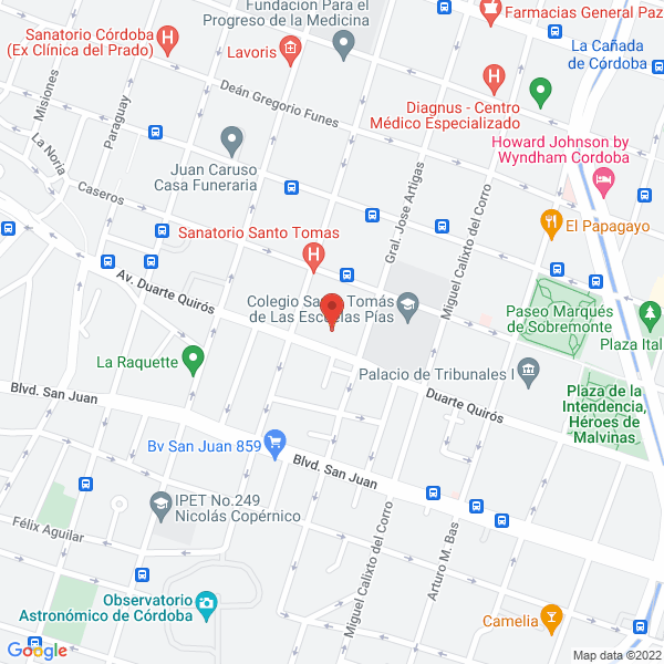 Map of Brodanovic - Negocios Inmobiliarios